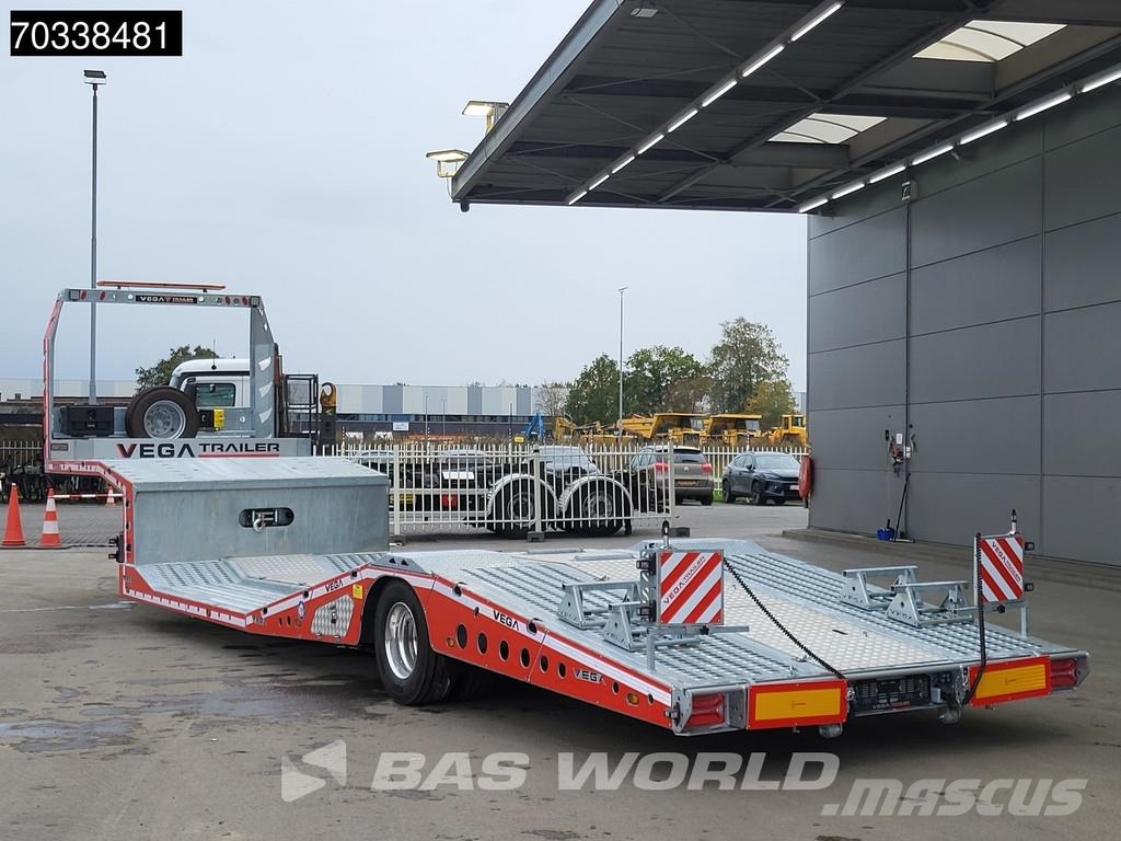 Vega Yan romork NEW SAF Trucktransporter Winch Galvaniz Autotransporter