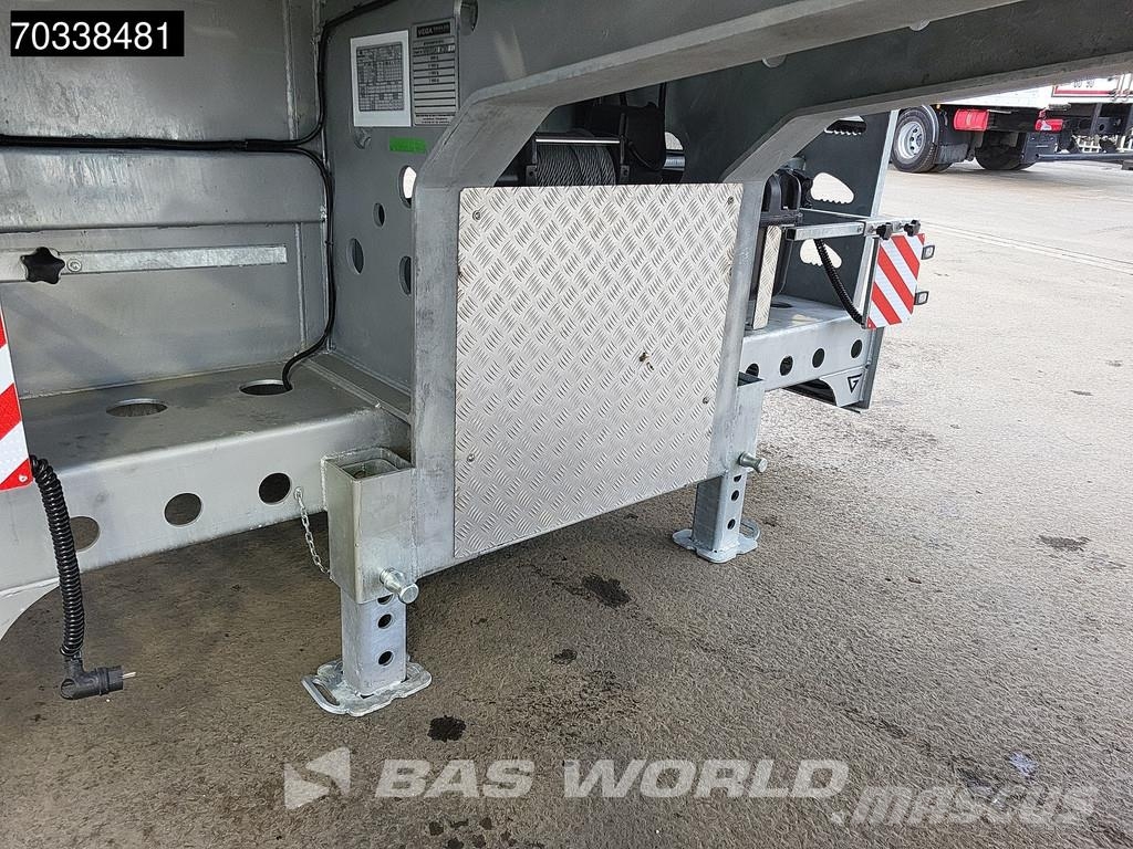 Vega Yan romork NEW SAF Trucktransporter Winch Galvaniz Autotransporter