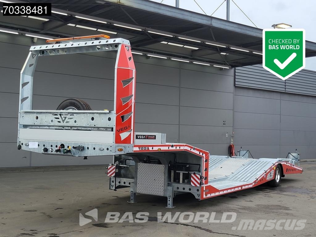 Vega Yan romork NEW SAF Trucktransporter Winch Galvaniz Autotransporter