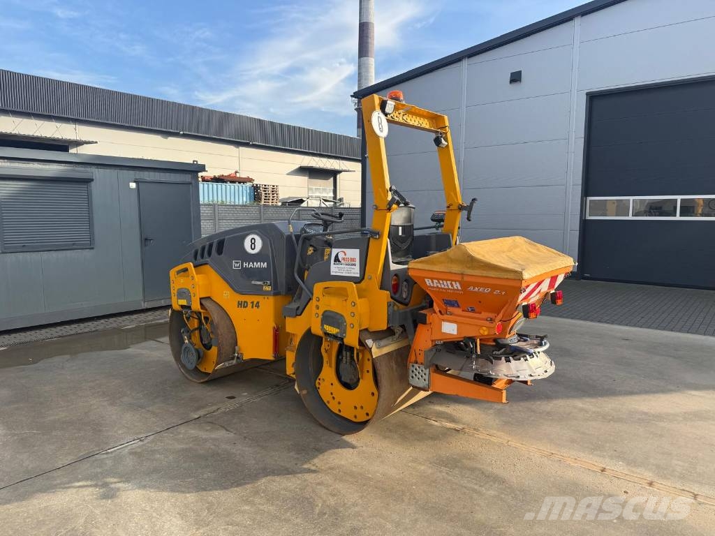 Hamm HD 14 VV Twin drum rollers