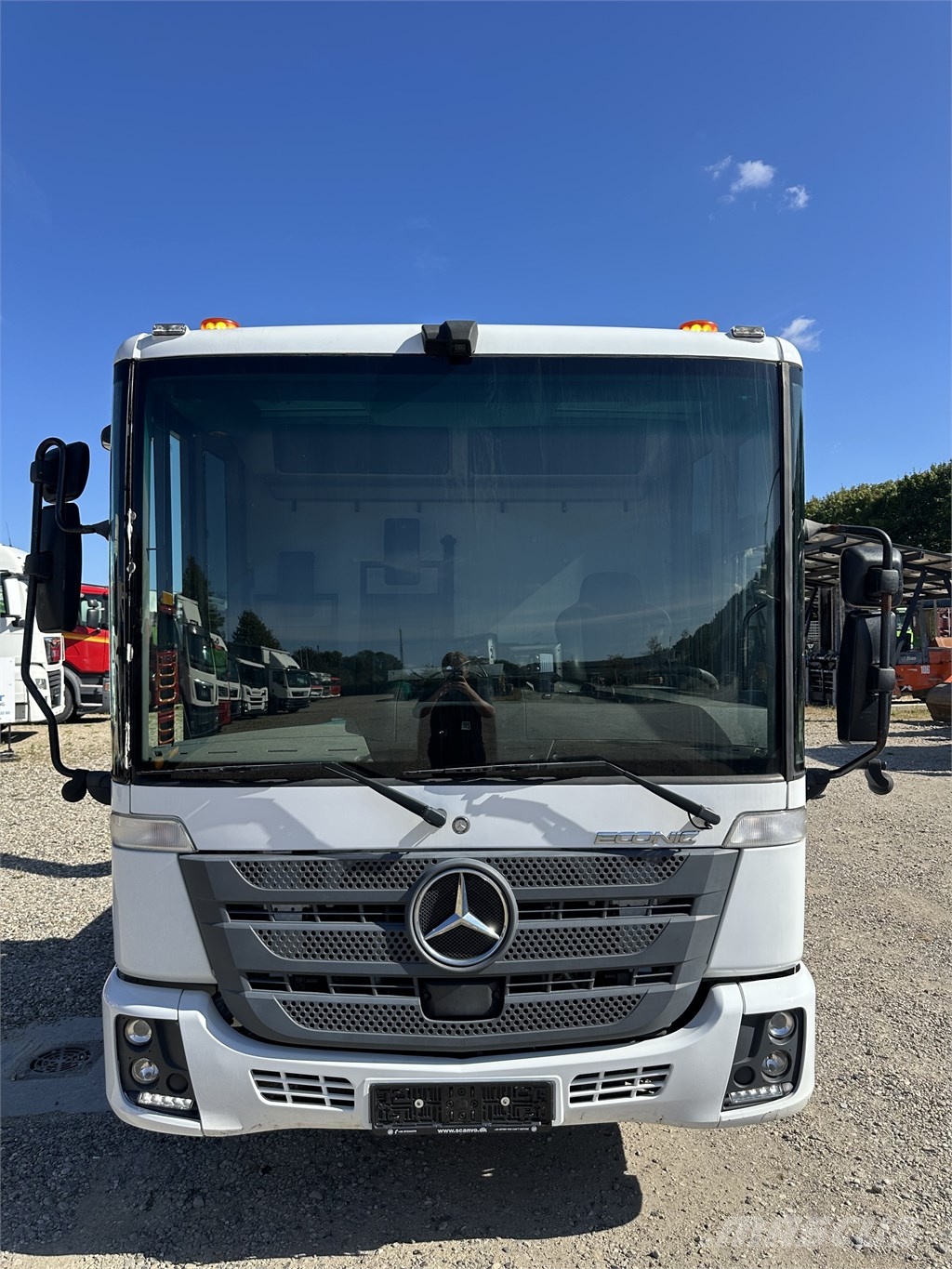 Mercedes-Benz Econic 2630 6x2/4 - Hyva Kroghejs / Hook Rol kiper kamioni sa kukom za podizanje tereta