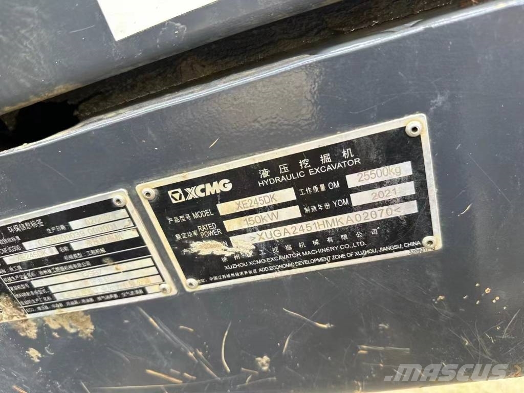XCMG XE 245 DK Telakaivukoneet