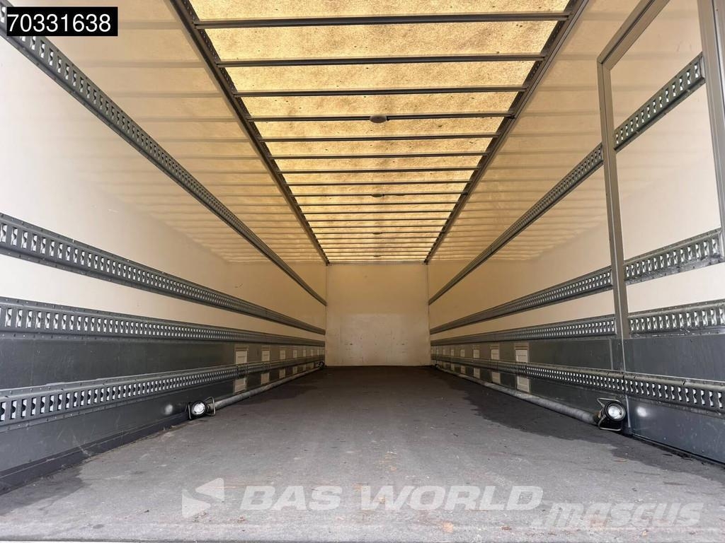  Hoet Trailers SC22AA 2 axles Olie/ Smeer Steering Gesloten opleggers