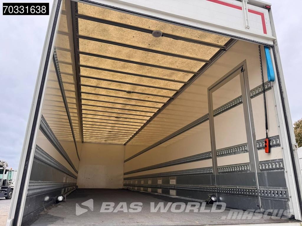  Hoet Trailers SC22AA 2 axles Olie/ Smeer Steering Gesloten opleggers