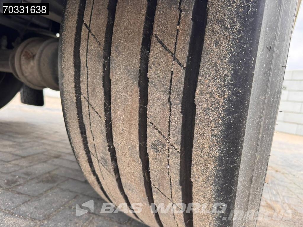 Hoet Trailers SC22AA 2 axles Olie/ Smeer Steering Gesloten opleggers
