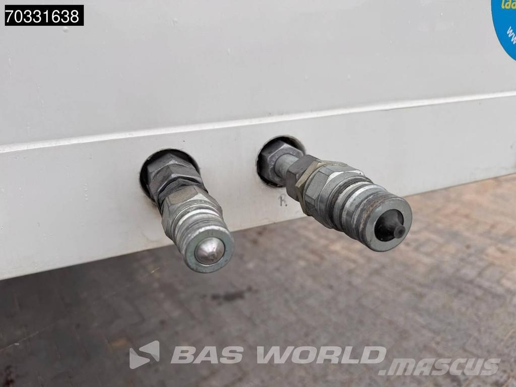  Hoet Trailers SC22AA 2 axles Olie/ Smeer Steering Gesloten opleggers