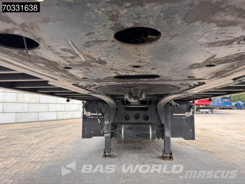  Hoet Trailers SC22AA 2 axles Olie/ Smeer Steering Gesloten opleggers