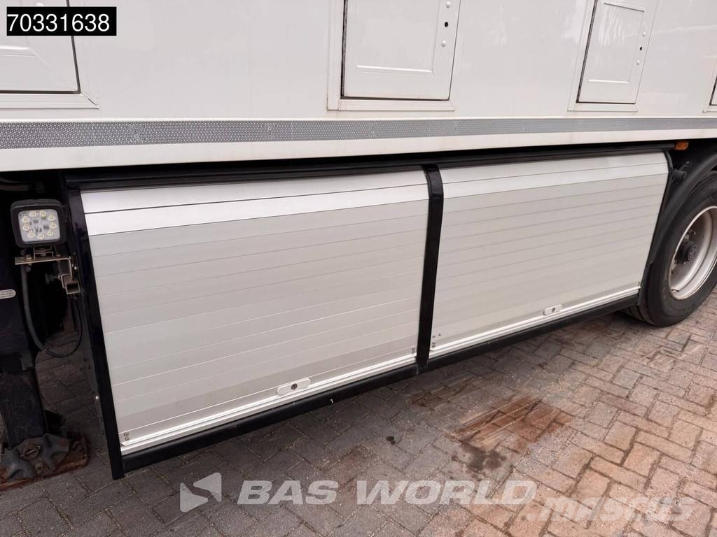  Hoet Trailers SC22AA 2 axles Olie/ Smeer Steering Gesloten opleggers