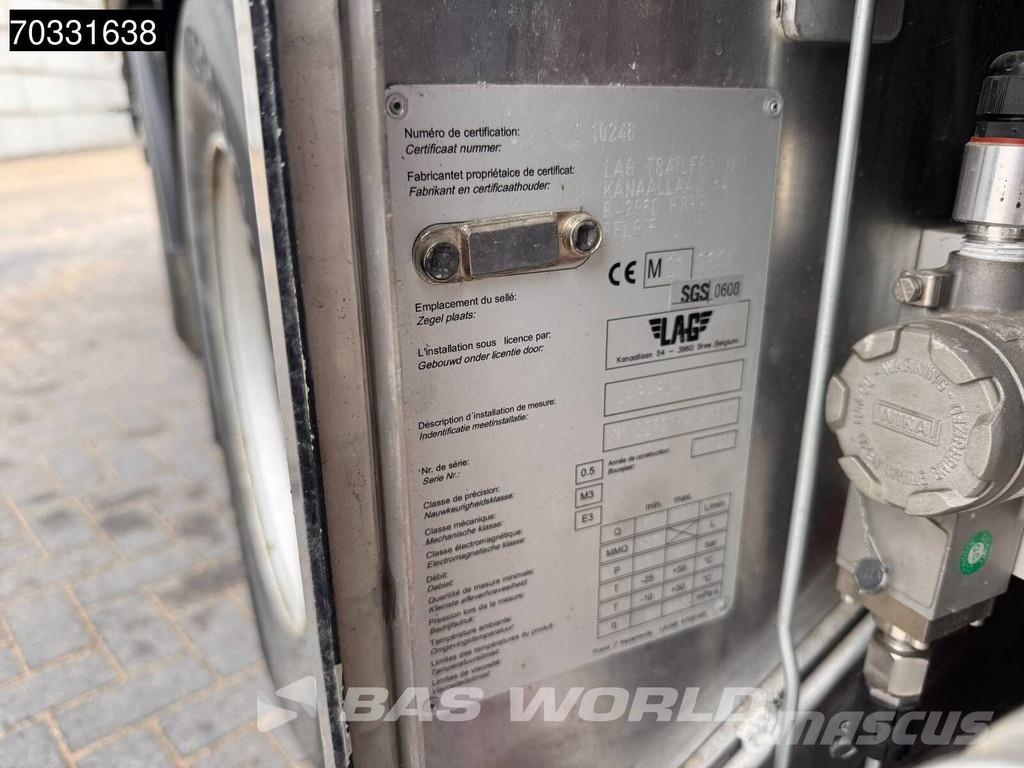  Hoet Trailers SC22AA 2 axles Olie/ Smeer Steering Gesloten opleggers