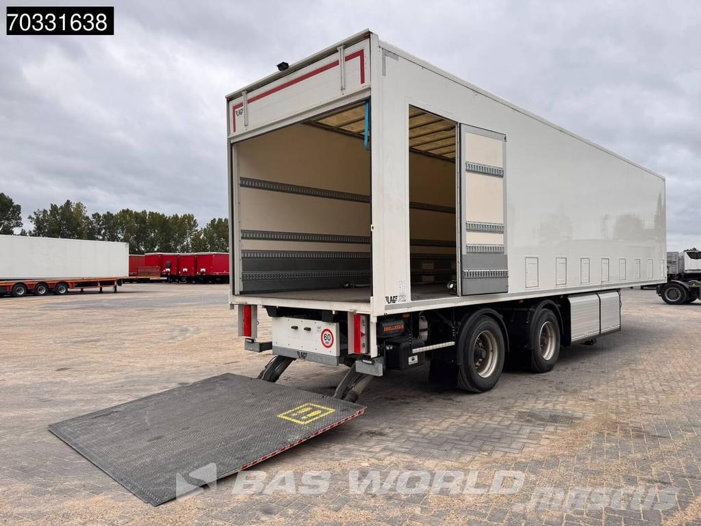  Hoet Trailers SC22AA 2 axles Olie/ Smeer Steering Gesloten opleggers