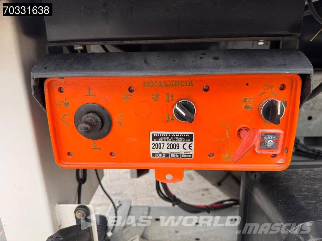  Hoet Trailers SC22AA 2 axles Olie/ Smeer Steering Gesloten opleggers