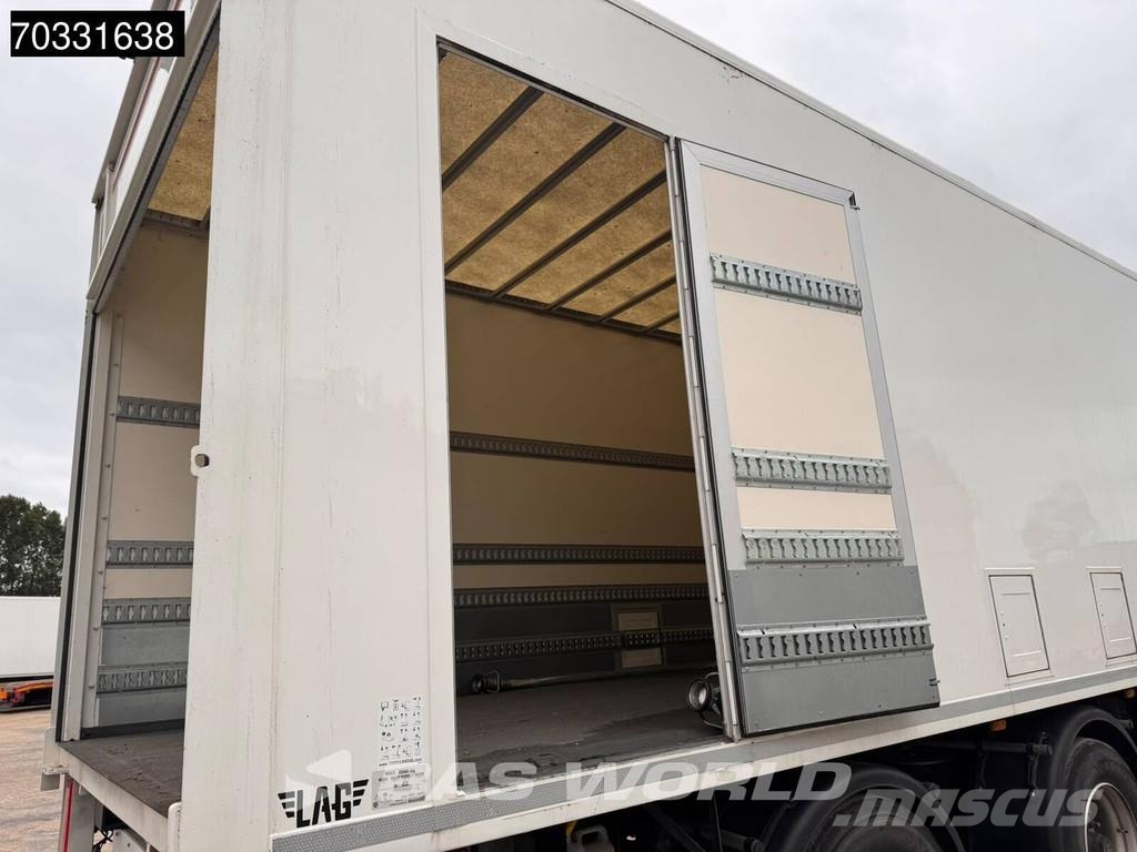  Hoet Trailers SC22AA 2 axles Olie/ Smeer Steering Gesloten opleggers