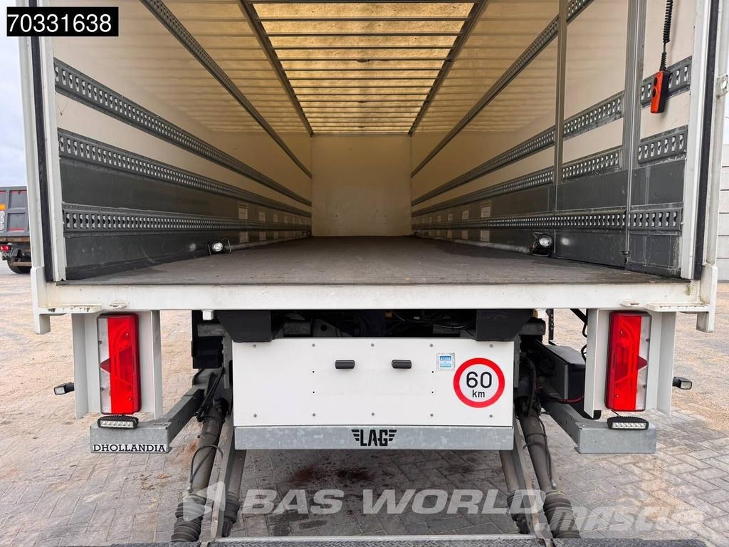  Hoet Trailers SC22AA 2 axles Olie/ Smeer Steering Gesloten opleggers