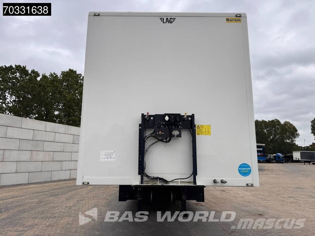  Hoet Trailers SC22AA 2 axles Olie/ Smeer Steering Gesloten opleggers