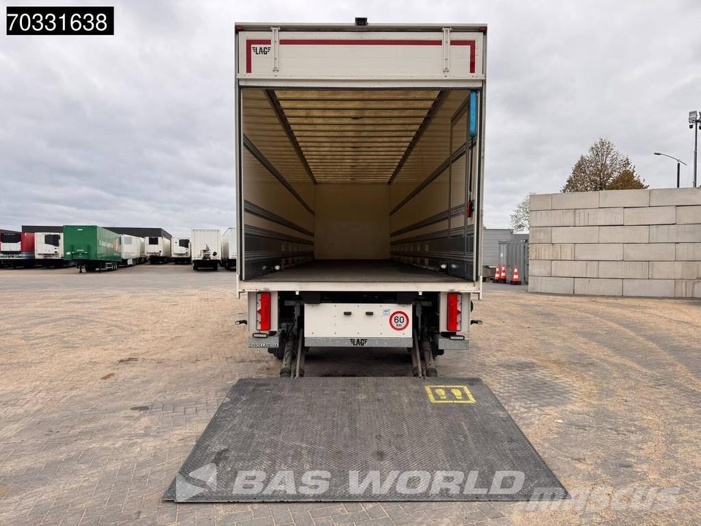  Hoet Trailers SC22AA 2 axles Olie/ Smeer Steering Gesloten opleggers