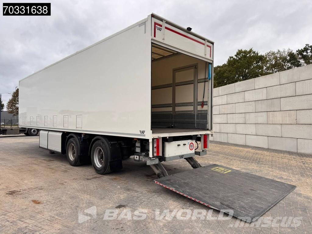  Hoet Trailers SC22AA 2 axles Olie/ Smeer Steering Gesloten opleggers