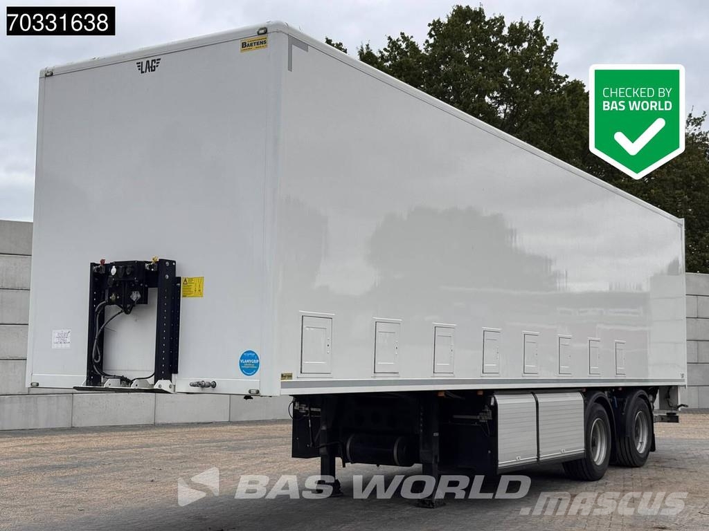  Hoet Trailers SC22AA 2 axles Olie/ Smeer Steering Gesloten opleggers