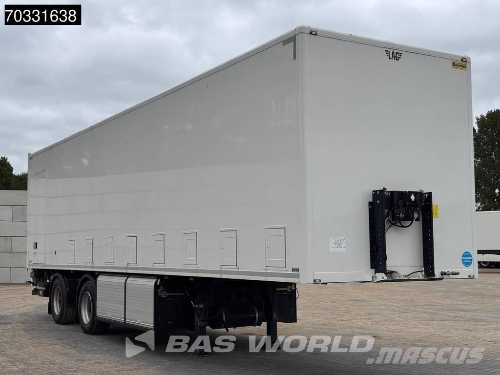  Hoet Trailers SC22AA 2 axles Olie/ Smeer Steering Gesloten opleggers