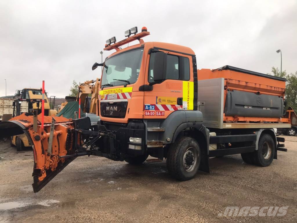 MAN TGS 18.320 Lastbil med lad/Flatbed
