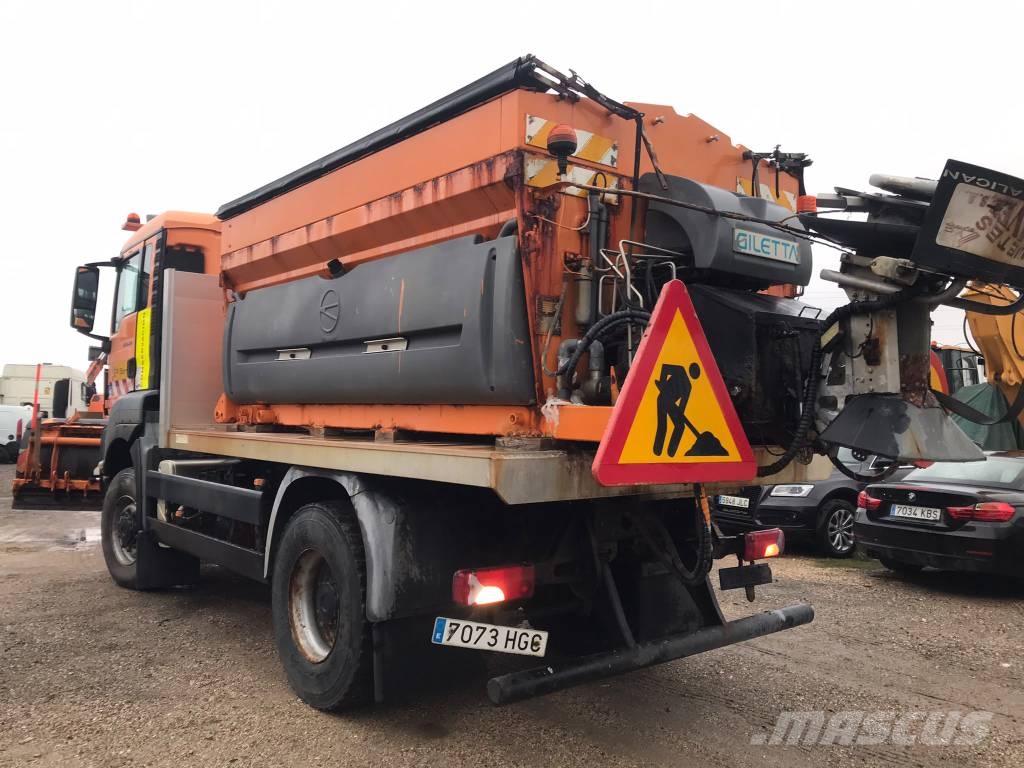 MAN TGS 18.320 Lastbil med lad/Flatbed