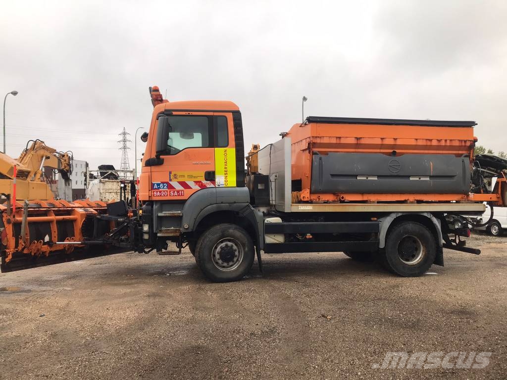 MAN TGS 18.320 Lastbil med lad/Flatbed