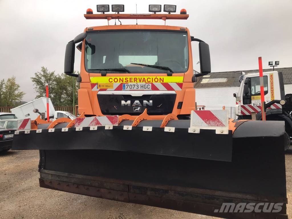 MAN TGS 18.320 Lastbil med lad/Flatbed