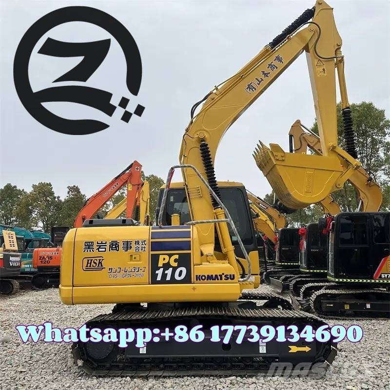 Komatsu PC 110 中型挖土機/掘鑿機/挖掘機 7t-12t
