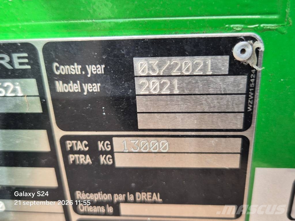 John Deere R 962 i PowrSpray 36 m Pulvérisateurs traînés