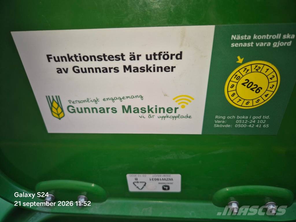 John Deere R 962 i PowrSpray 36 m Pulvérisateurs traînés