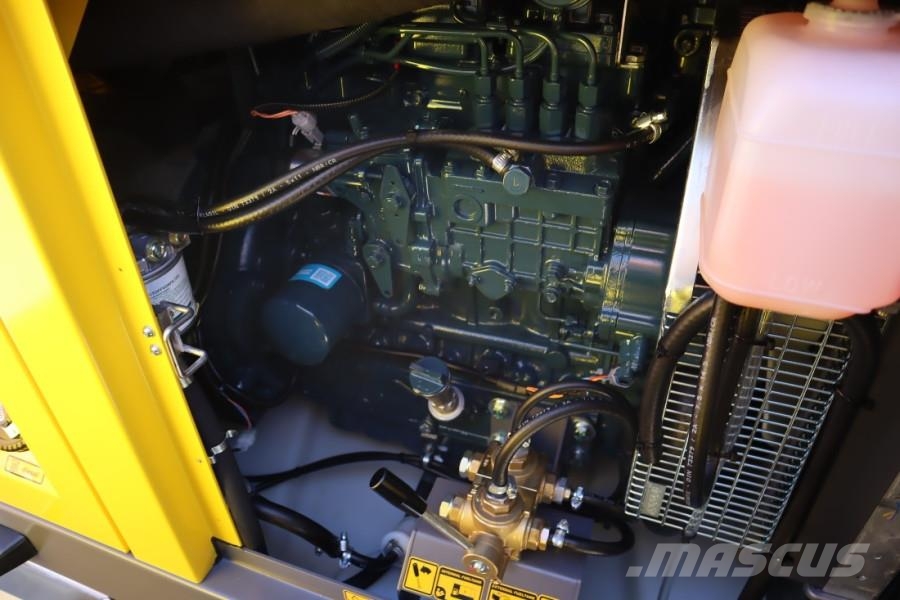 Atlas Copco QAS 40 ST3 Valid inspection, Diesel, 40 kVA ディーゼル発電機