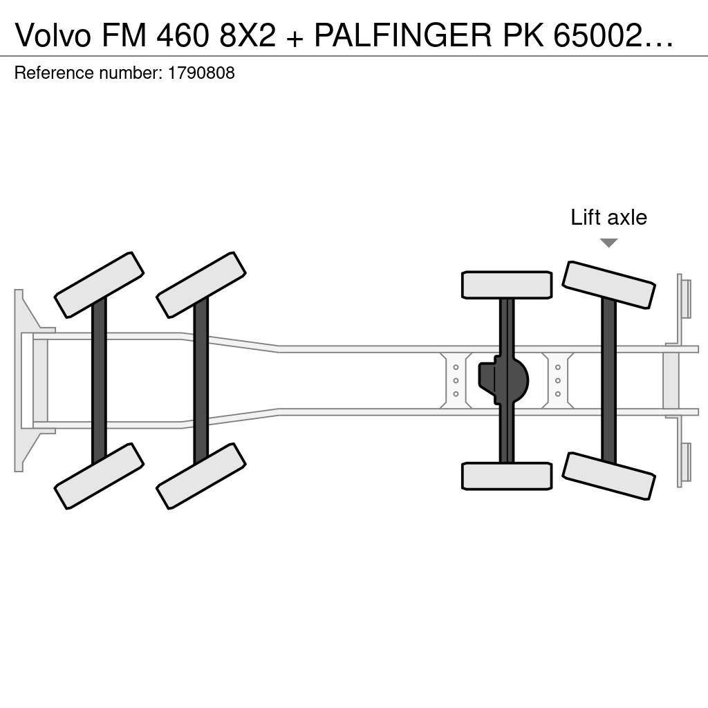 Volvo FM 460 8X2 + PALFINGER PK 65002-SH E +PJ 125E +HAA Kamioni sa kranom