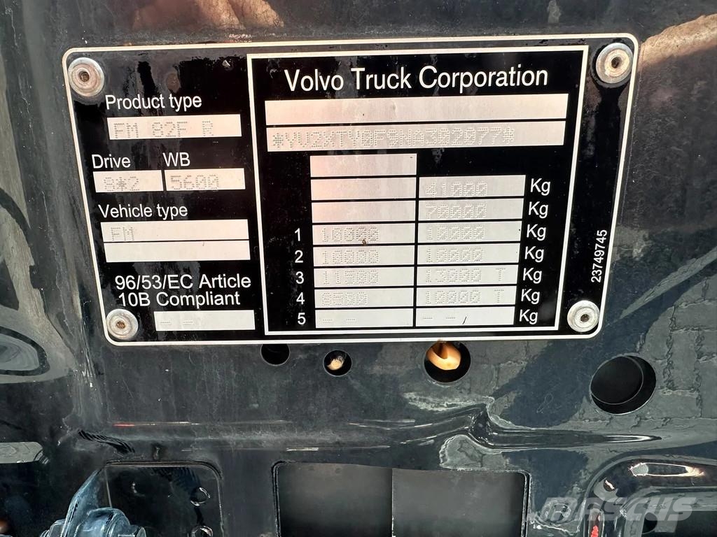 Volvo FM 460 8X2 + PALFINGER PK 65002-SH E +PJ 125E +HAA Kamioni sa kranom