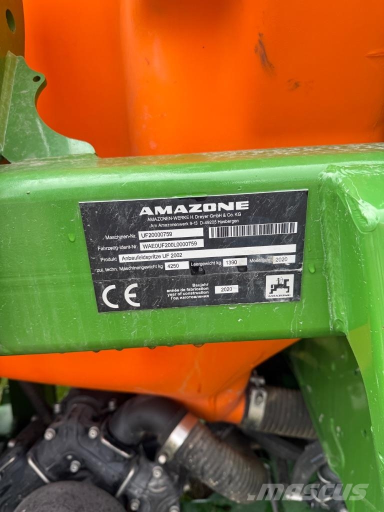 Amazone UF 1602 Навісні обприскувачі