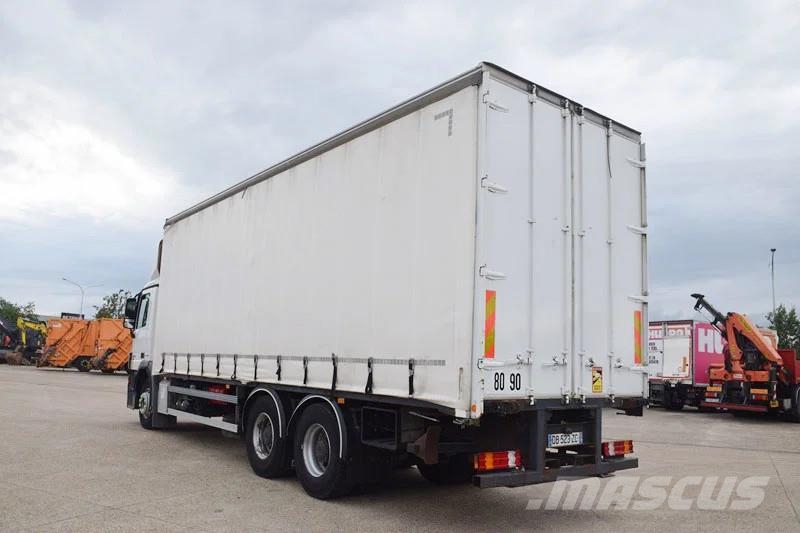 Mercedes-Benz Actros 2636 Buetec EEV - curtainsider Camiones de caja de lona