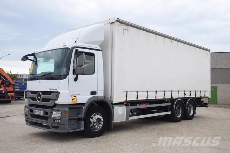 Mercedes-Benz Actros 2636 Buetec EEV - curtainsider Camiones de caja de lona