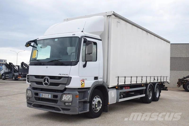 Mercedes-Benz Actros 2636 Buetec EEV - curtainsider Camiones de caja de lona