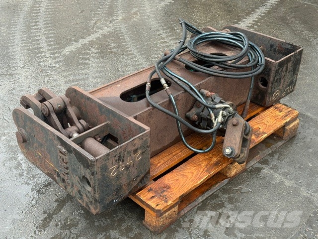 Geismar LEMAC Excavator Rail Handler Rail- en spoorwegonderhoud