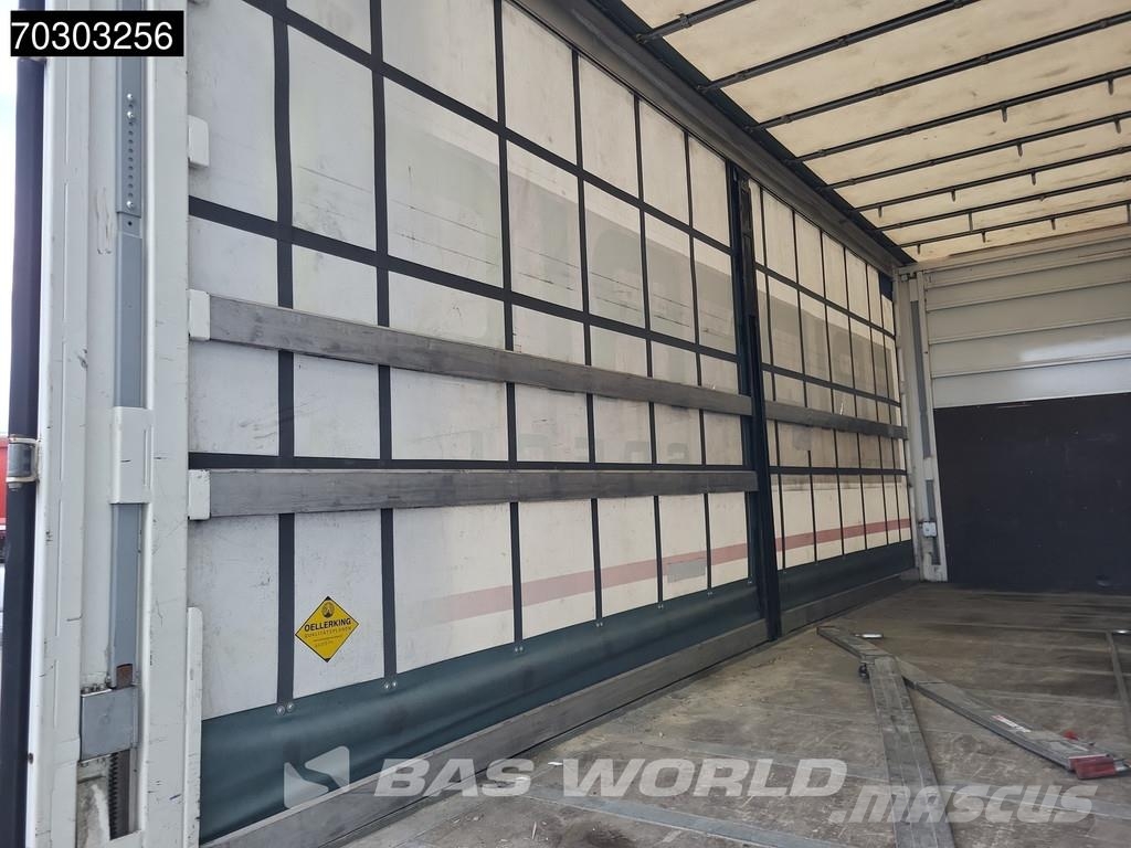 Renault T 380 T 4X2 Full Air BDF 2t Tailgate Retarder Euro Schuifzeilopbouw