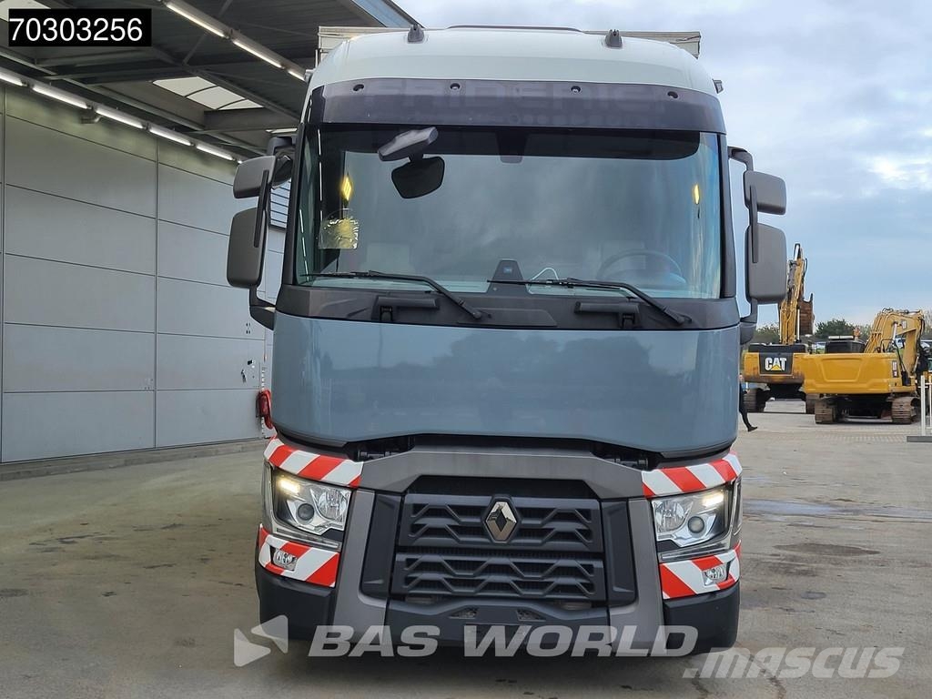 Renault T 380 T 4X2 Full Air BDF 2t Tailgate Retarder Euro Schuifzeilopbouw