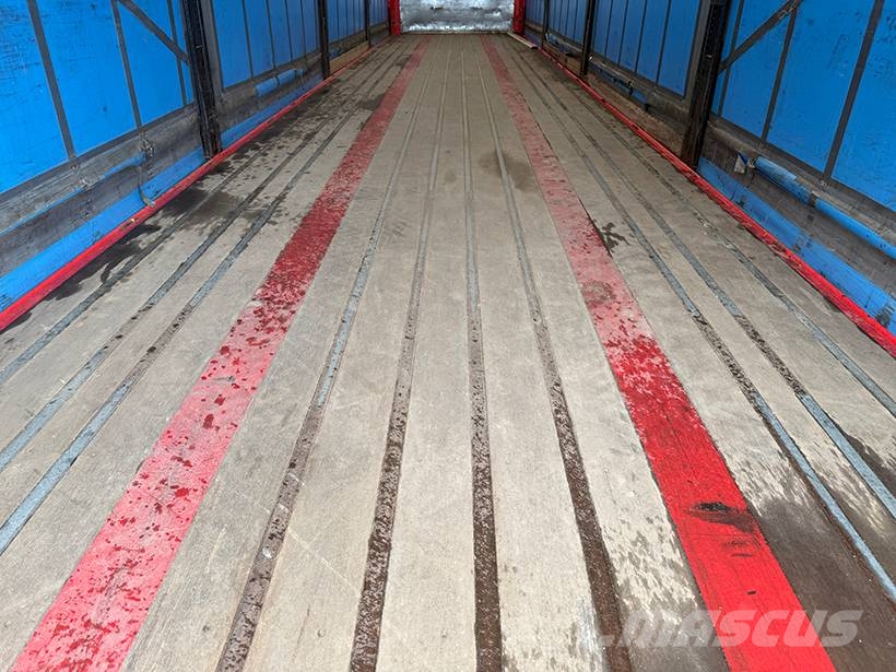 Kel-Berg 2 axle Curtainsider / achse Planenauflieger نصف مقطورات بباب جانبي