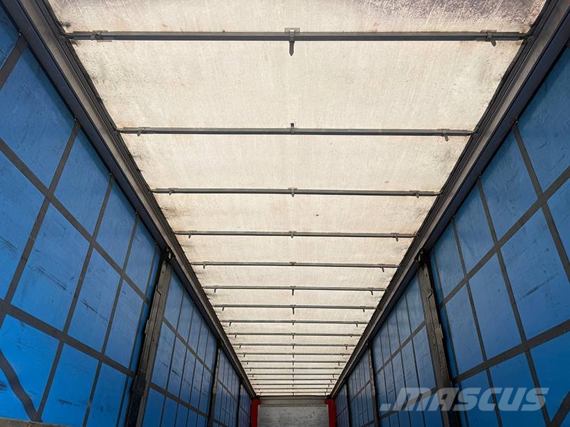 Kel-Berg 2 axle Curtainsider / achse Planenauflieger نصف مقطورات بباب جانبي