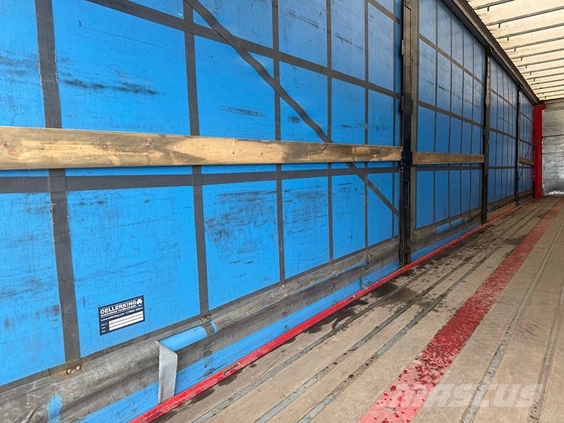 Kel-Berg 2 axle Curtainsider / achse Planenauflieger نصف مقطورات بباب جانبي