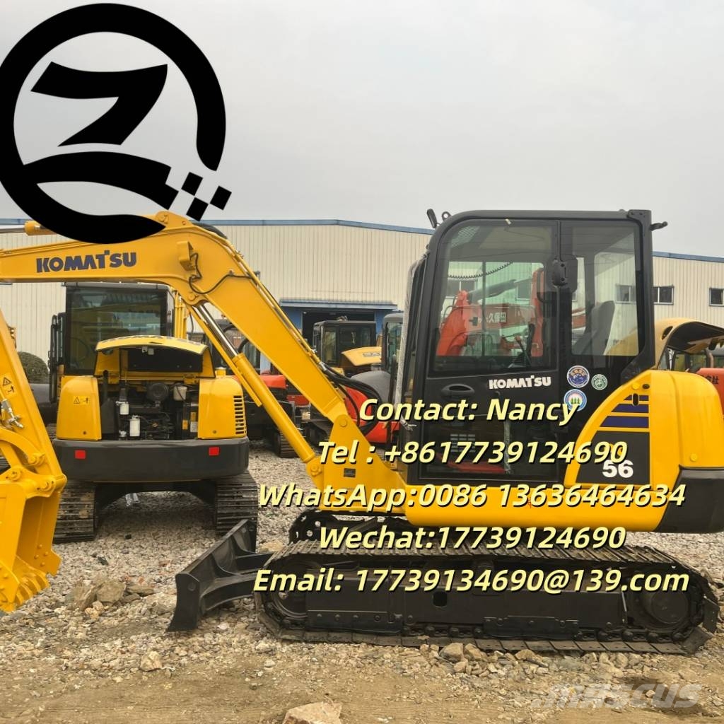 Komatsu PC 56 ミニ油圧ショベル 7t以下(ミニユンボ・ミニディガー)