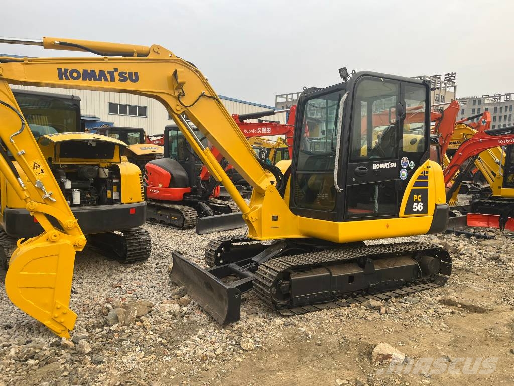 Komatsu PC 56 ミニ油圧ショベル 7t以下(ミニユンボ・ミニディガー)