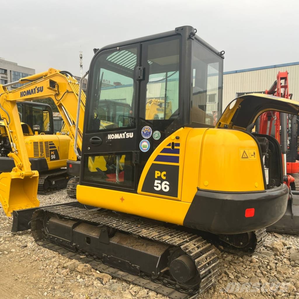 Komatsu PC 56 ミニ油圧ショベル 7t以下(ミニユンボ・ミニディガー)