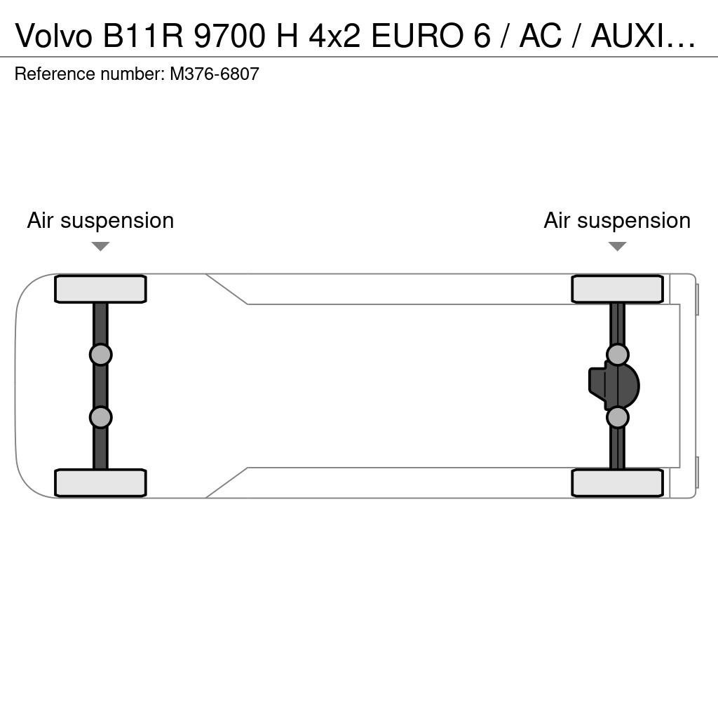 Volvo B11R 9700 H 4x2 EURO 6 / AC / AUXILIARY HEATING / Putnički autobusi