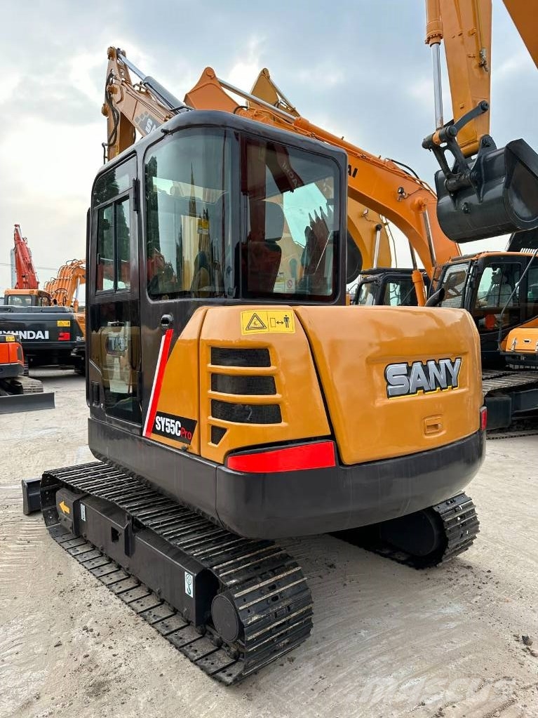 Sany SY55C Міні-екскаватори < 7т