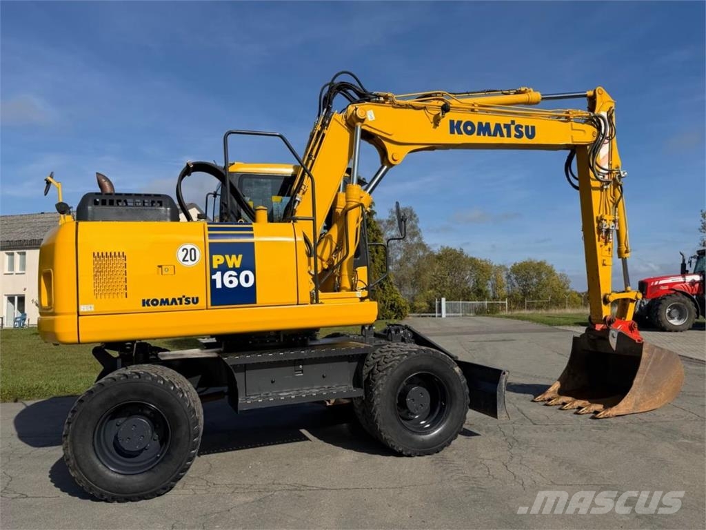 Komatsu PW160-7 EO Bagri na kolesih