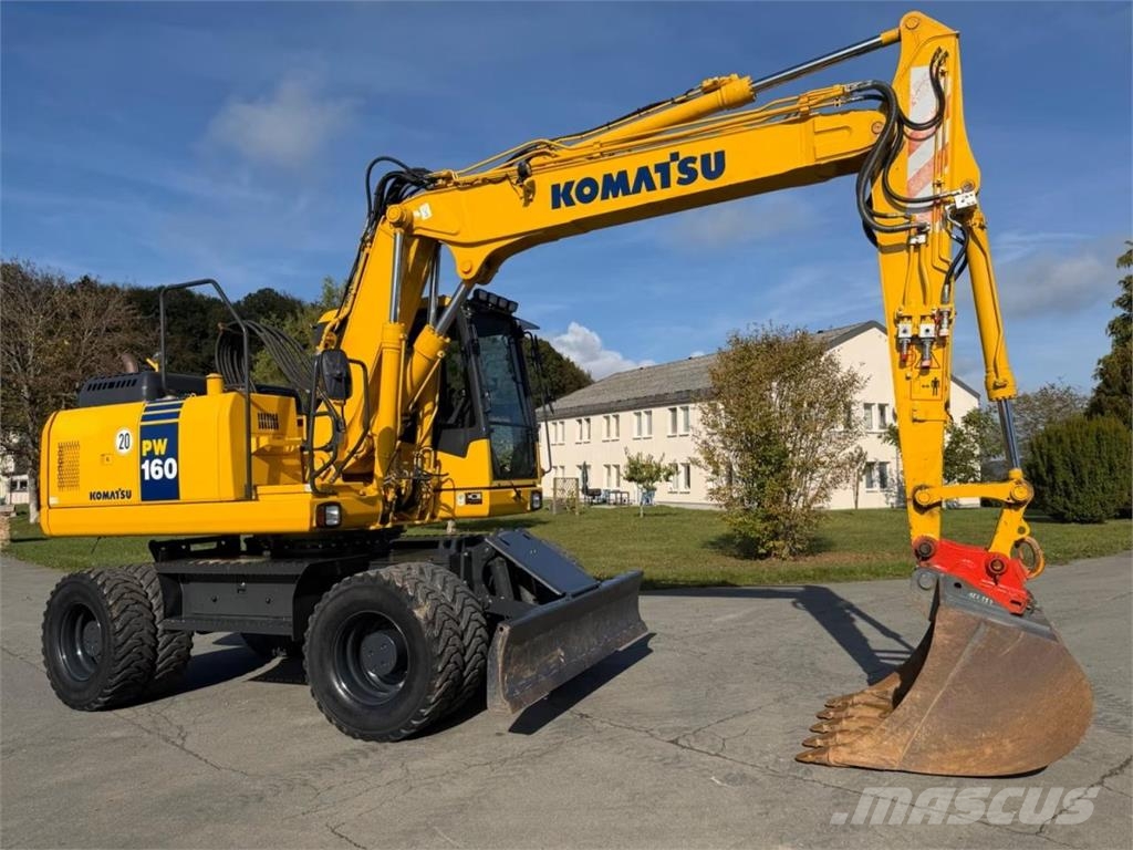 Komatsu PW160-7 EO Bagri na kolesih