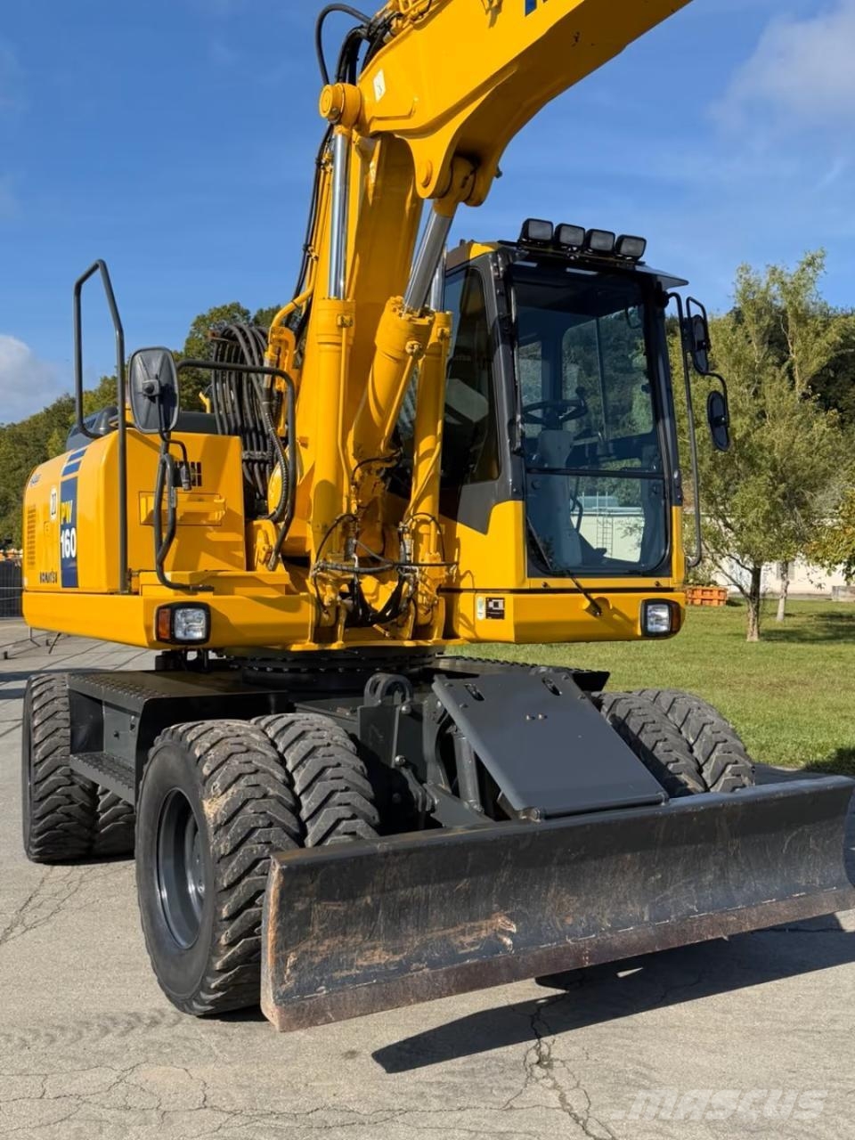 Komatsu PW160-7 EO Bagri na kolesih